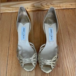 Jimmy Choo Gold Heels